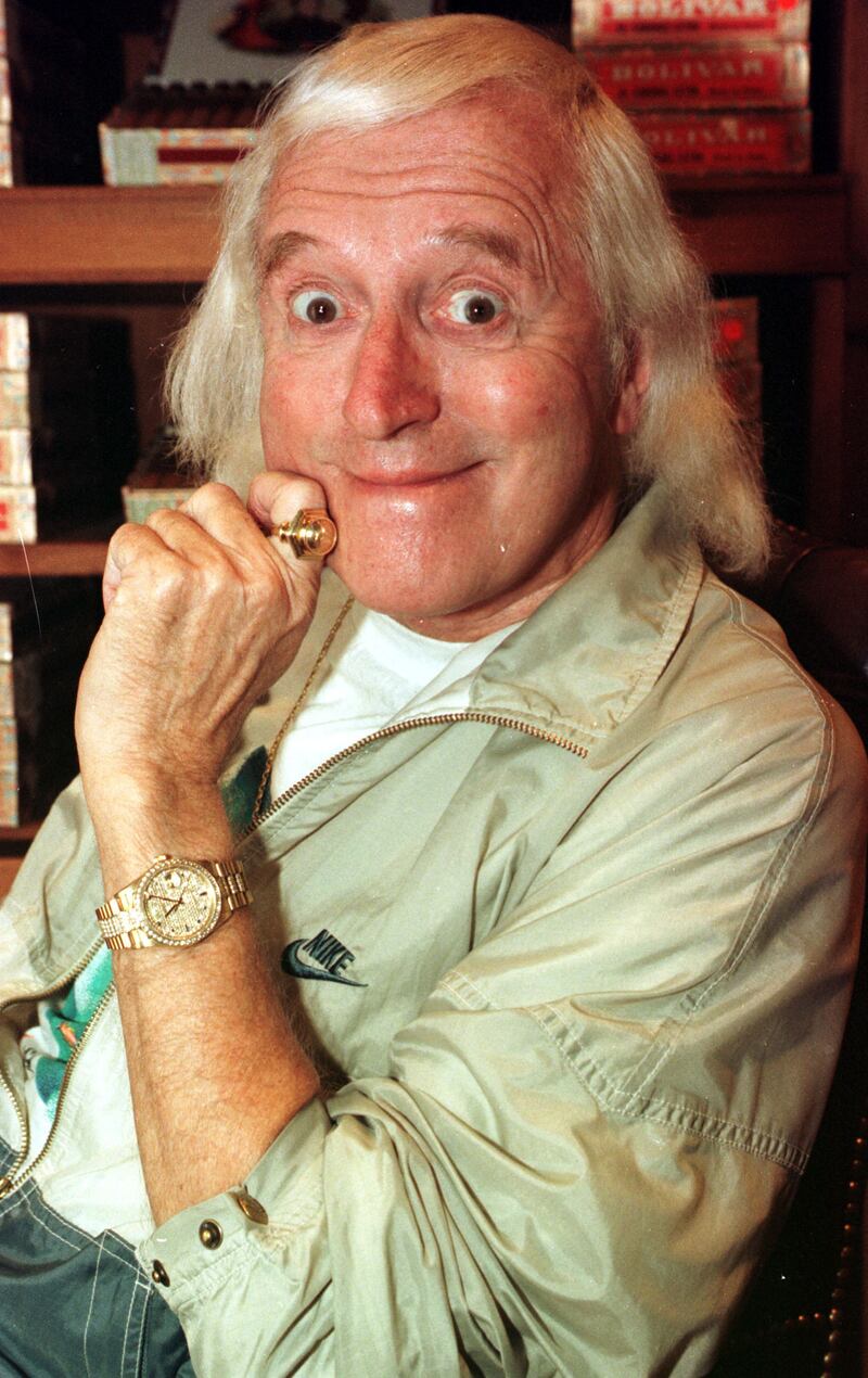 Jimmy Savile died aged 84 in October 2011