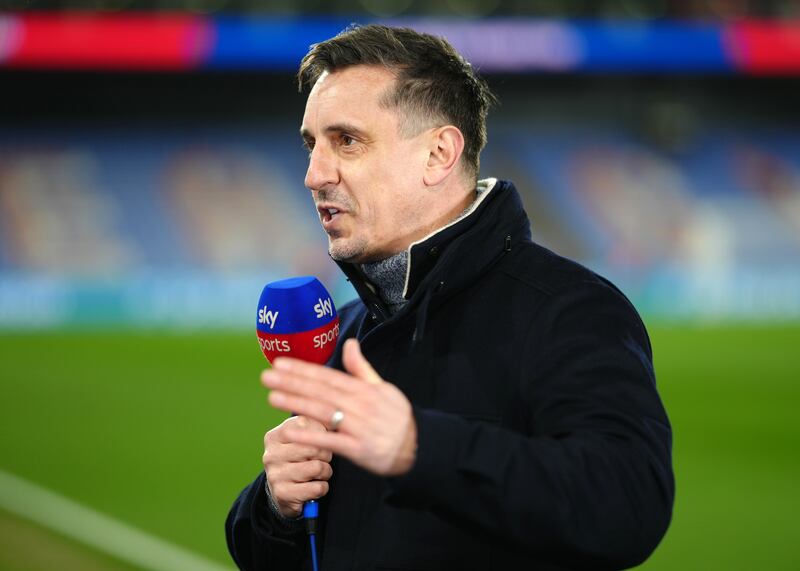 Sky Sports pundit Gary Neville was unimpressed by Chelsea’s performance in extra time