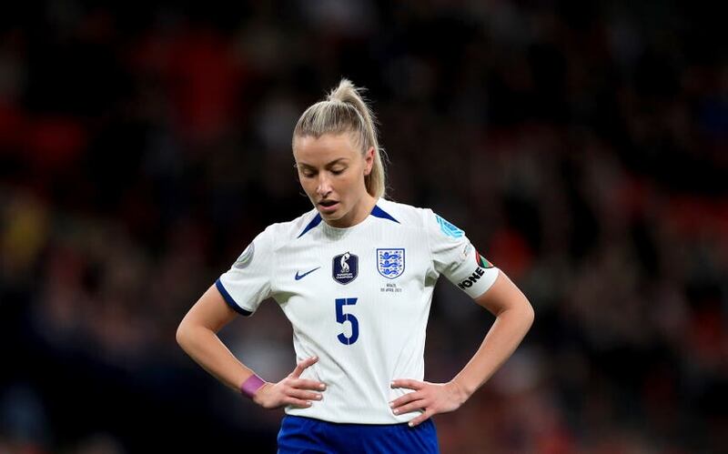 England's Leah Williamson was ruled out of the World Cup by an ACL injury.