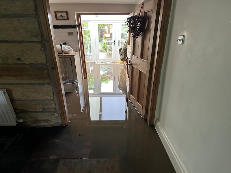 Paul Jones-King said his property flooded ‘within minutes’ on Wednesday