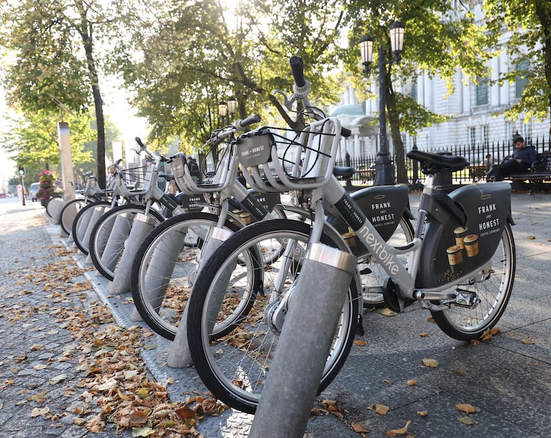 Belfast Bikes in City Centre.
PICTURE COLM LENAGHAN