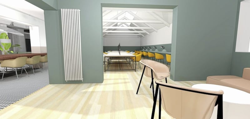 Belfast could see an increase in demand for co-working space like Ormeau Baths in 2019 