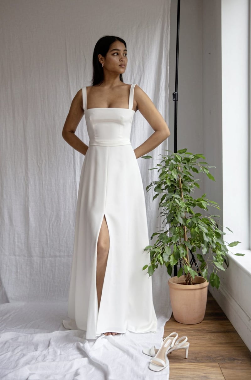 Sweet Pea Wedding Dress, &pound;1,000, Clover London 