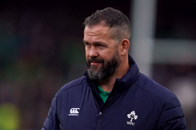 Andy Farrell has guided Ireland to 33 wins from their last 38 games