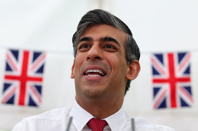 Rishi Sunak made the comments during a speech on Monday