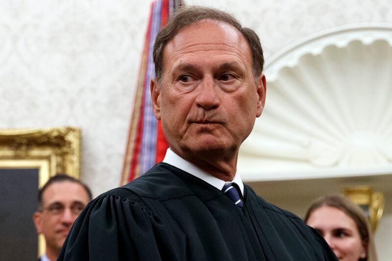 Supreme Court Justice Samuel Alito (Carolyn Kaster/AP)