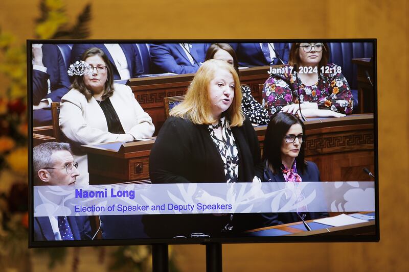 Alliance party leader Naomi Long said it was those ‘who live in this community who suffer as a result of repeated collapses’