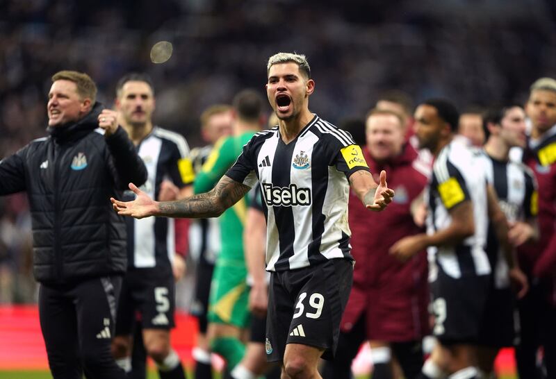 Newcastle will face either Liverpool or Tottenham in the final