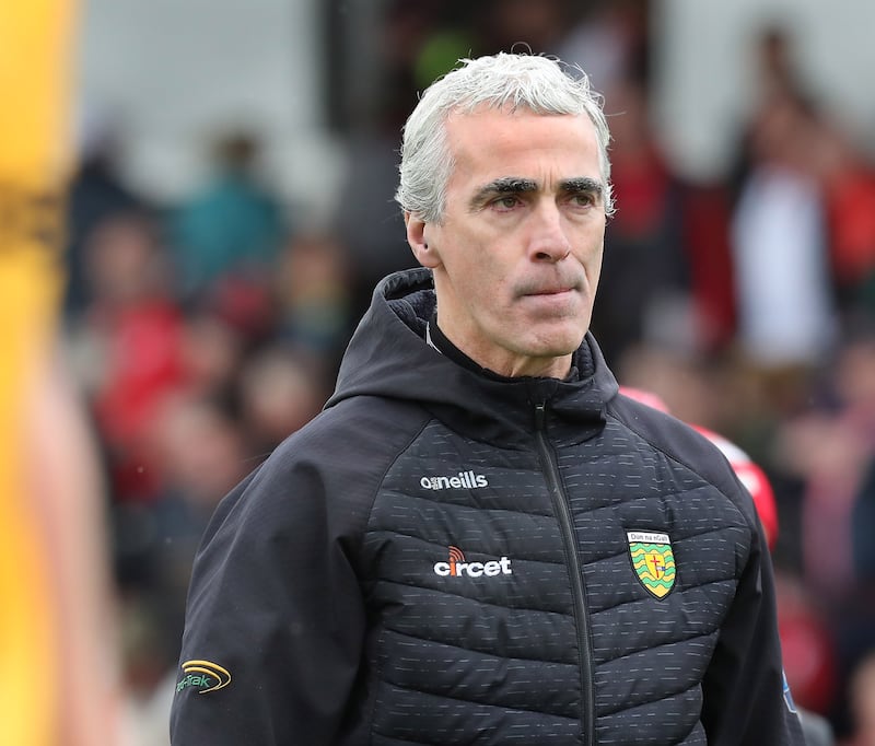 Donegal manager Jim McGuinness. Picture: Margaret McLaughlin