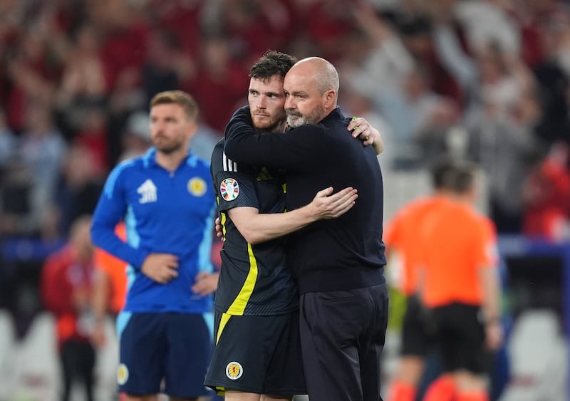 Clarke reflected on Scotland’s Euros exit on Tuesday