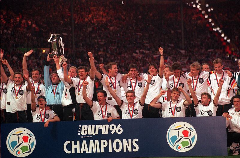 Germany share the record of three European Championship wins