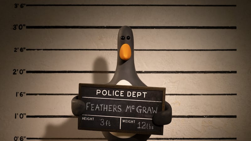 Feathers McGraw, the penguin supervillain who will return in the Wallace And Gromit film series after three decades in Vengeance Most Fowl, which will premiere on BBC and BBC iPlayer this Christmas