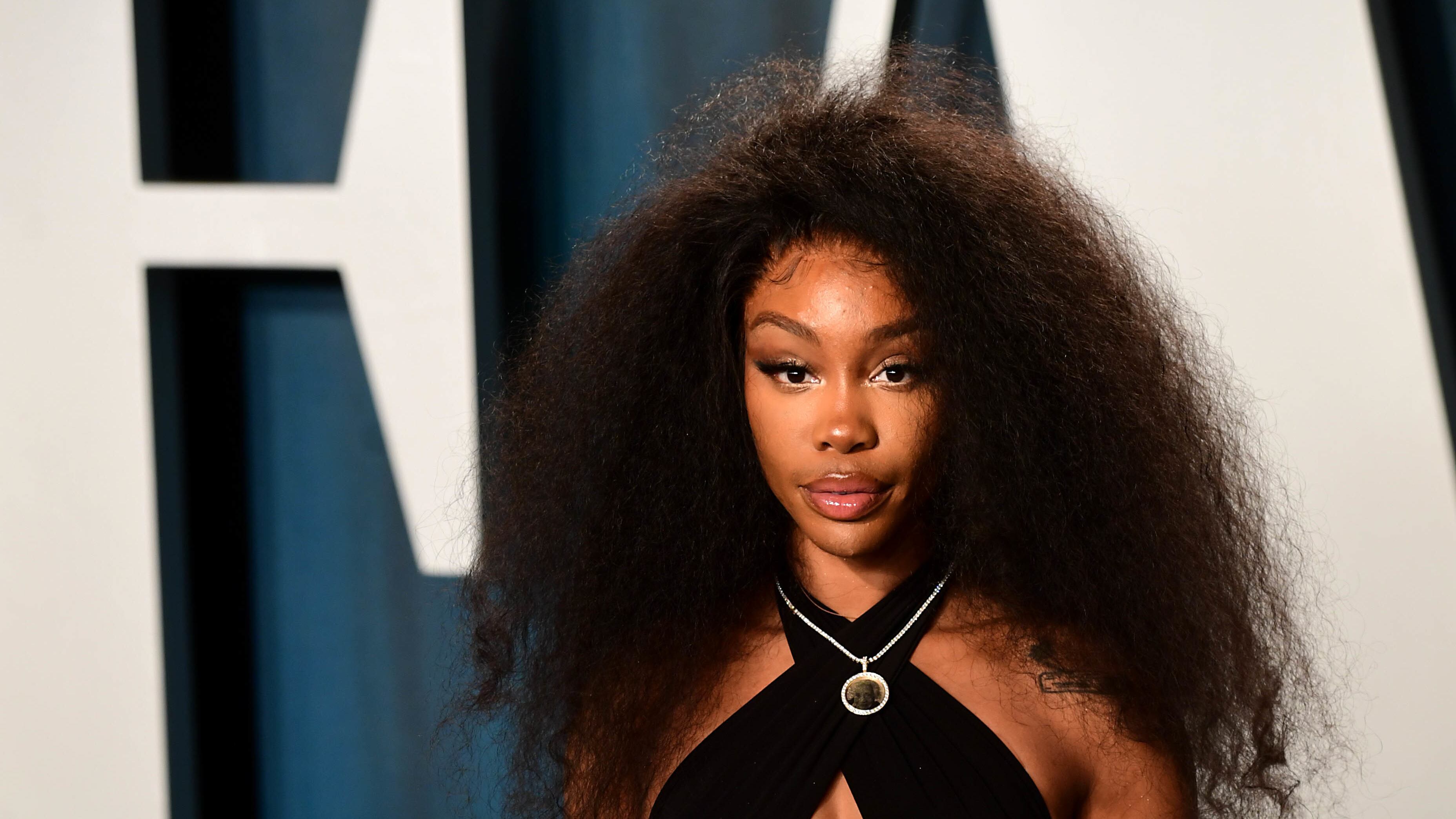 SZA attending the Vanity Fair Oscar Party held at the Wallis Annenberg Center for the Performing Arts in Beverly Hills, Los Angeles, California, USA