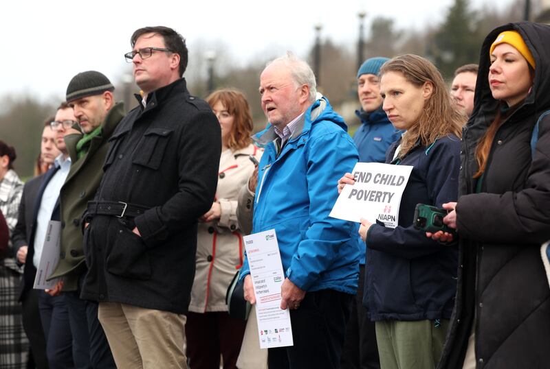 Press Eye - Belfast - Northern Ireland - 27th January 2025


Picture by Jonathan Porter /PressEye

Save the Children hold protest at Stormont to highlight child poverty bill coming before Northern Ireland Assembly.