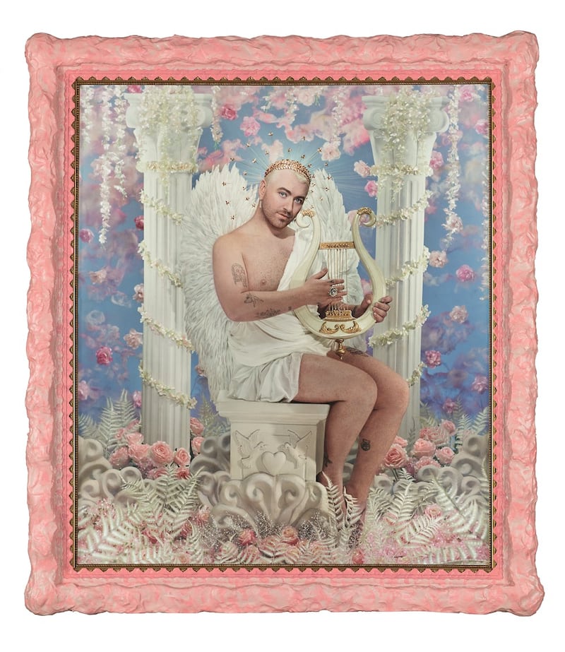 The picture of Smith has been created by French art duo Pierre et Gilles