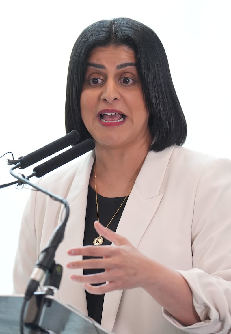 Justice Secretary Shabana Mahmood said her Tory predecessors were responsible for ‘a total breakdown of law and order’