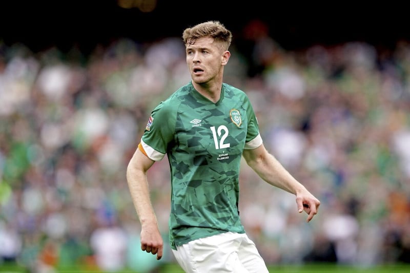 Nathan Collins is in line for a big future at club and international level, according to Republic of Ireland captain Seamus Coleman. Picture by PA 