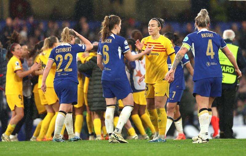 Lucy Bronze knocked new side Chelsea out of the Champions League last year