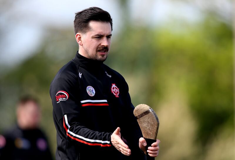 Camogie Association - Very Camogie League Division 4 Final, Darver, Louth 13/4/2024
Wicklow vs Tyrone
Tyrone manager Paul O'Grady
Mandatory Credit ©INPHO/Leah Scholes