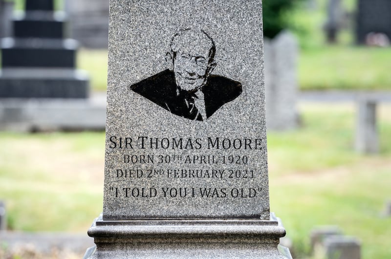 Sir Tom Moore died after contracting Covid-19