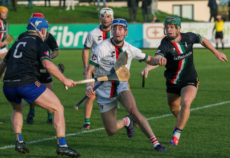 A Hurling for Gaza Allstar Exhibition game at Corrigan Park in Belfast  on Saturday, in Aid of the Gaza paediatric care initiative.
PICTURE COLM LENAGHAN