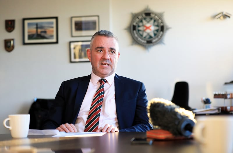 Liam Kelly, chairman of the Police Federation for Northern Ireland