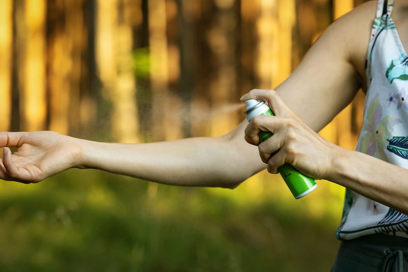 Dr Staten recommends regularly applying insect repellent