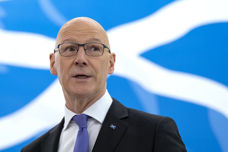 Scottish First Minister and SNP leader John Swinney will set out his party’s manifesto on Wednesday