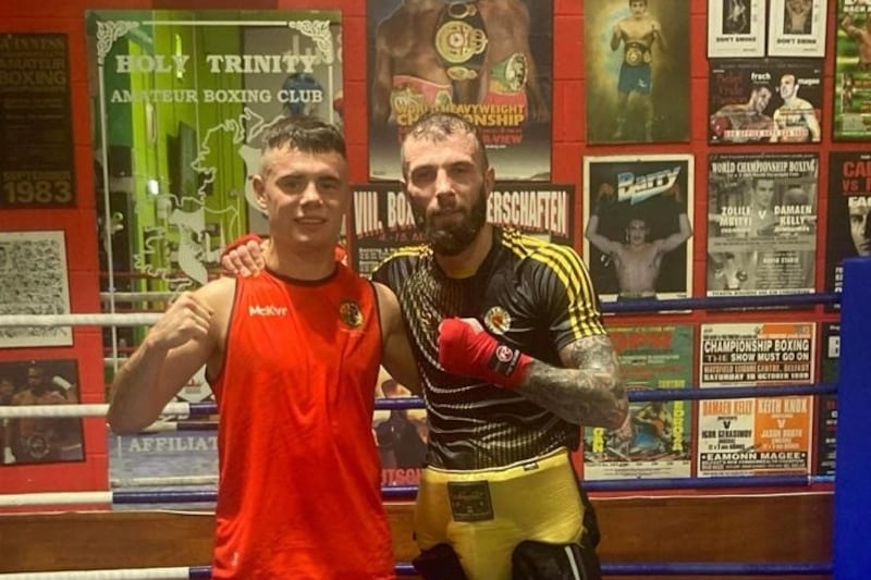 Erne lightweight Rhys Owens sparred world champion Anthony Cacace before the west Belfast man's Wembley showdown with Josh Warrington