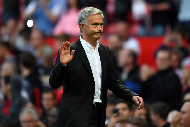 Manchester United manager Jose Mourinho