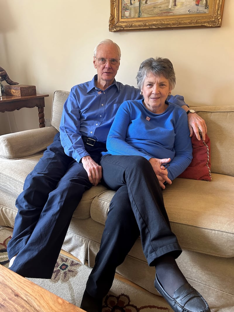 Larry Woelk, 77, has memory problems and said he has been able to ‘live a full life’ while taking part in a lecanemab trial