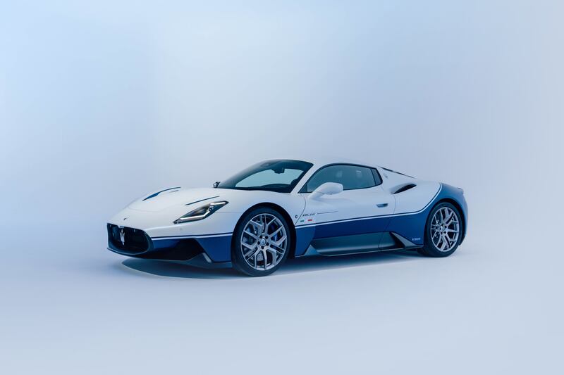 The MC20 Icona comes with the same colours as the old MC12. (Maserati)