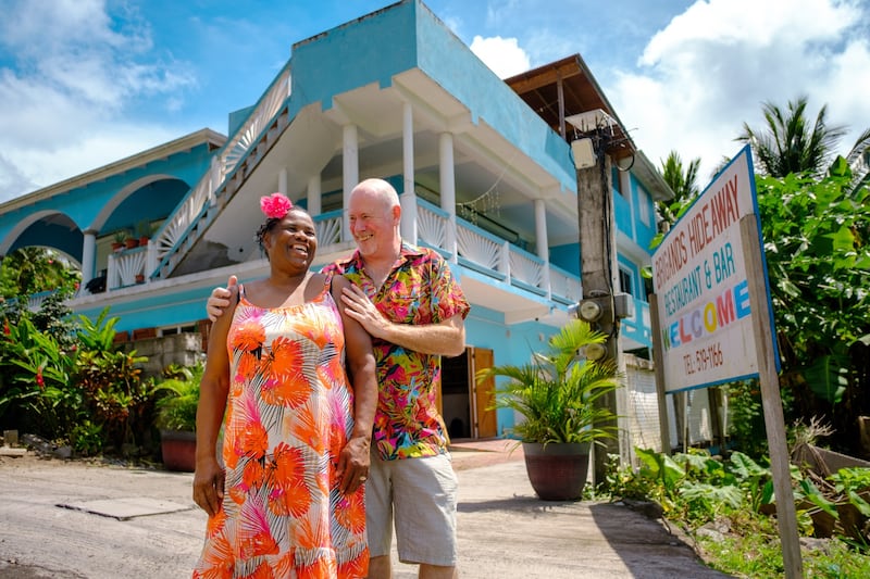 The couple had purchased a plot of land a few minutes from the beach before winning the EuroMillions