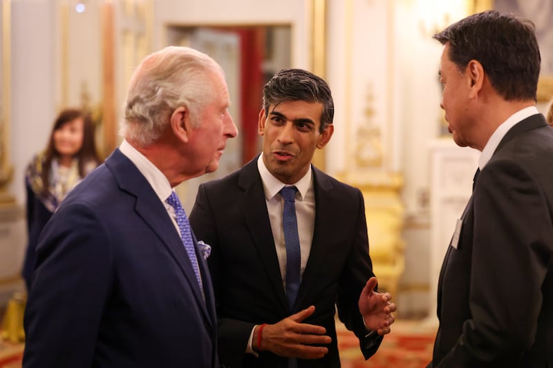 The King attended the UK’s Global Investment Summit last year Daniel Leal/PA)