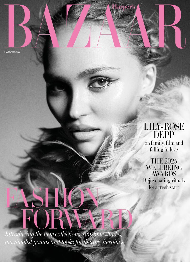 February cover star Lil-Rose Depp (Harper’s Bazaar UK/Karim Sadli