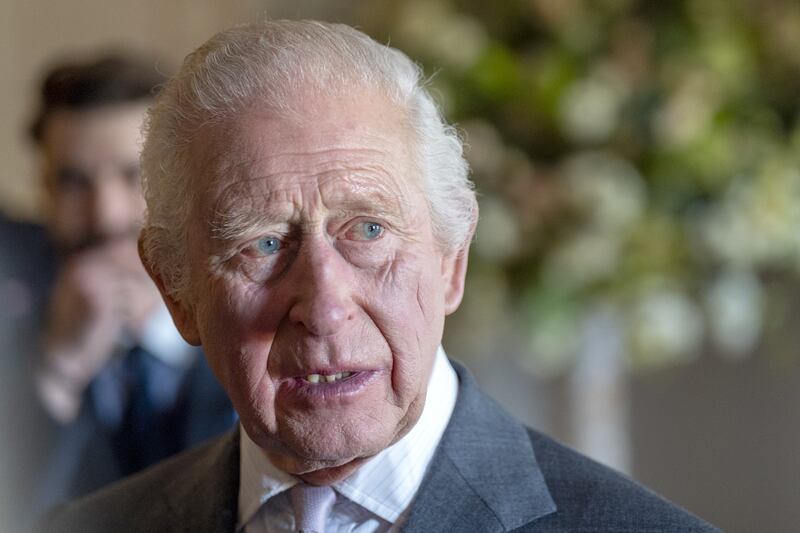 Charles attended a reception to celebrate The King’s Foundation 35th anniversary at Dumfries House on Wednesday