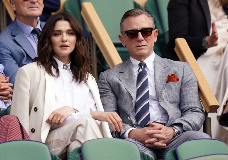 Rachel Weisz wore a classic cream suit with a sharp white shirt at last years’ tournament