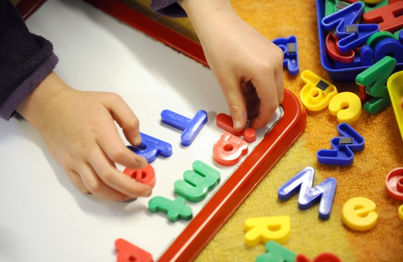 There is currently no scheme in place for free childcare in NI