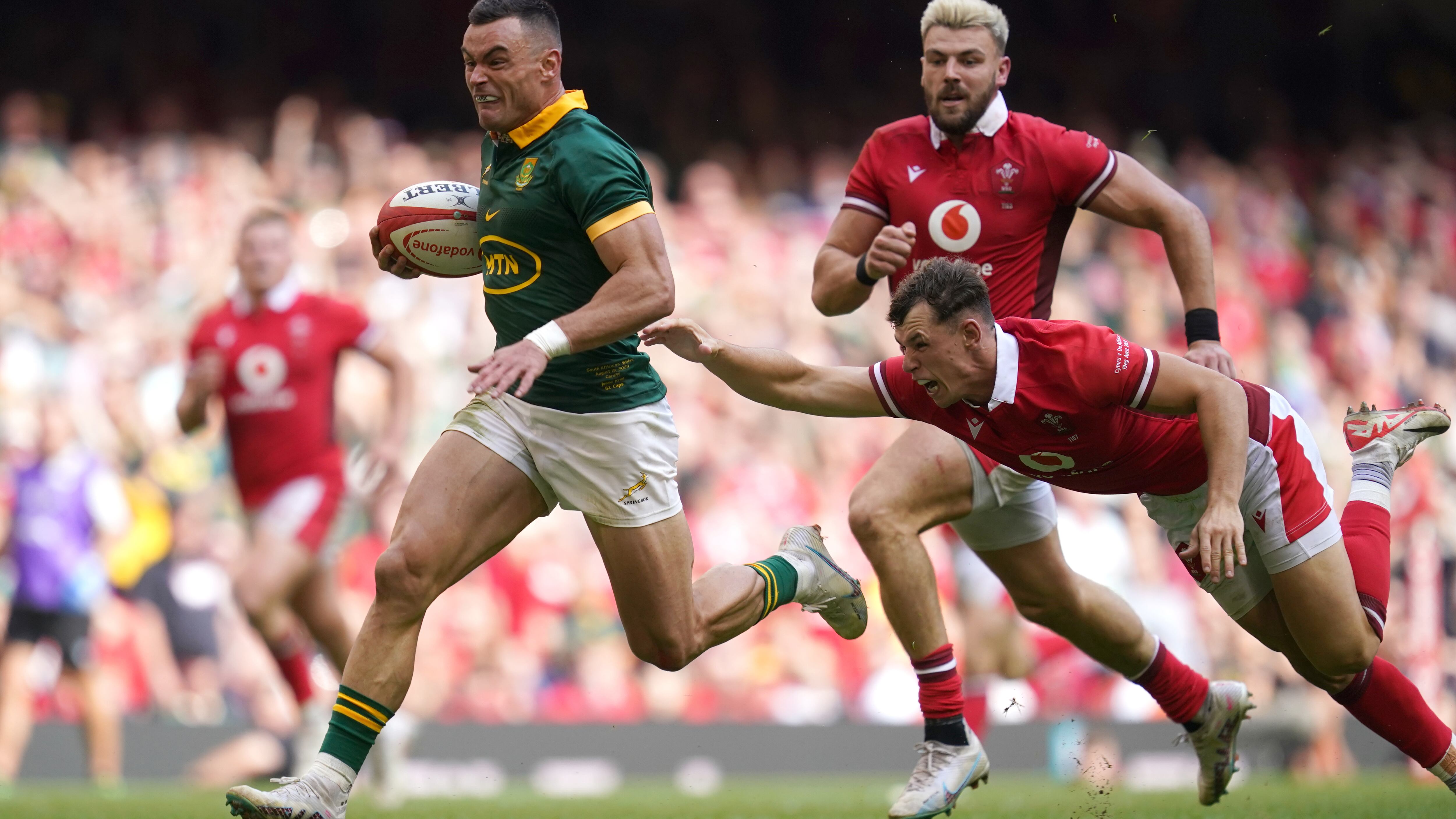 Wales face a testing encounter against South Africa at Twickenham