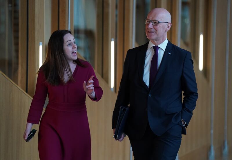 Kate Forbes echoed the First Minister’s frustration