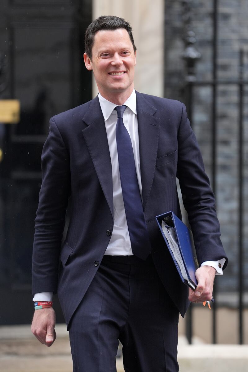 Justice Secretary Alex Chalk