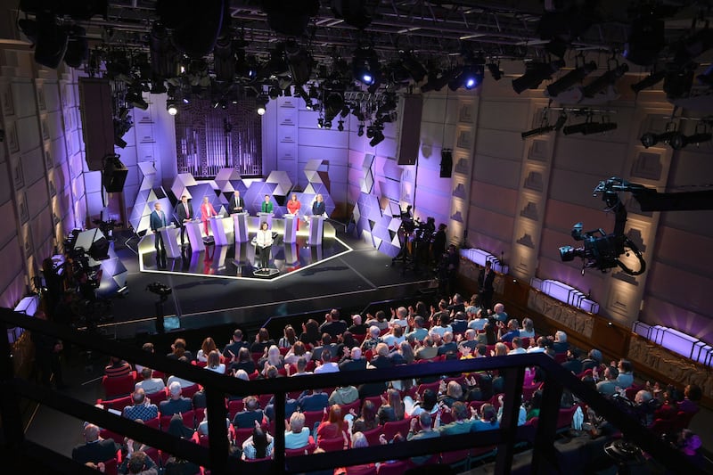 The BBC Election Debate hosted by BBC news presenter Mishal Husain