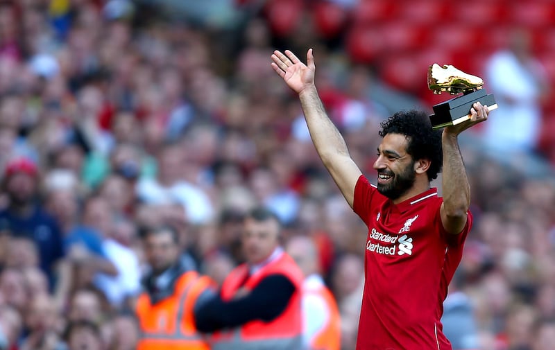 Salah has three Premier League Golden Boots in his trophy cabinet