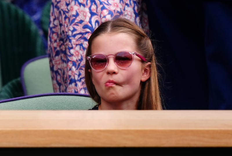 Princess Charlotte was not impressed with her father’s first beard