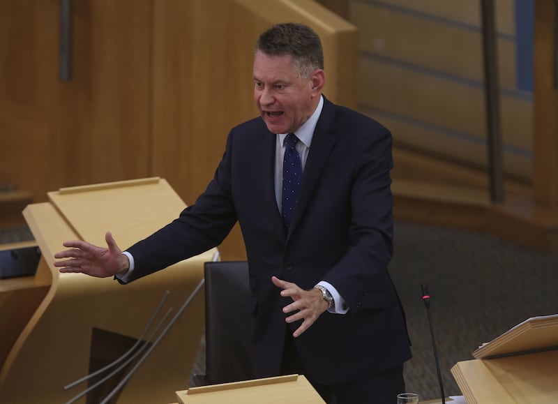 Murdo Fraser said he would not be ‘indulging’ in attacks on colleagues