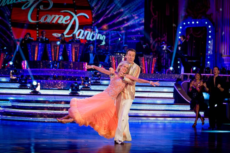 Judy Murray on Strictly Come Dancing