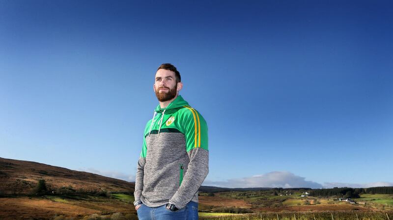 Ronan McNamee has been playing at midfield for Aghyaran this season and will come up against former county team-mate Colm Cavanagh when they take on Moy in a Tyrone Division One relegation play-off 