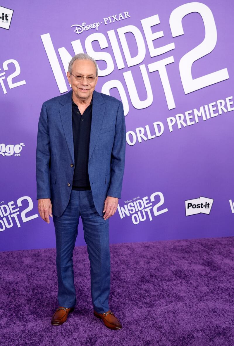 Lewis Black, a cast member in Inside Out 2 (Chris Pizzello/AP)