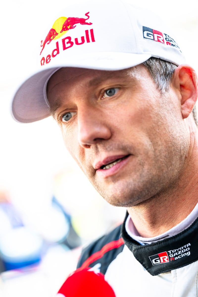 Seastien Ogier (FRA)  Vincent Landais (FRA) Of team TOYOTA GAZOO RACING WRT  are seen during the  World Rally Championship Croatia in Zagreb, Croatia on 30  March, 2024 // Jaanus Ree / Red Bull Content Pool // SI202404190688 // Usage for editorial use only //