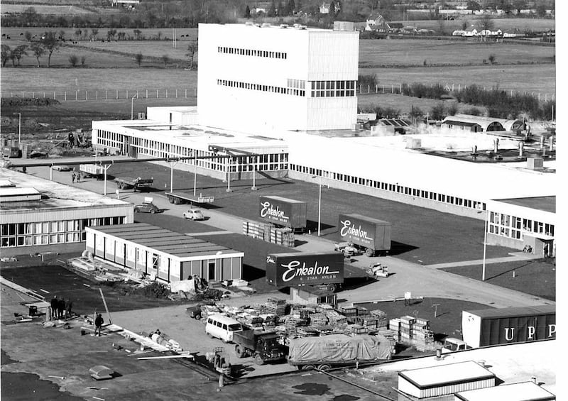 The Enkalon plant in Antrim employed thousands of people at its height